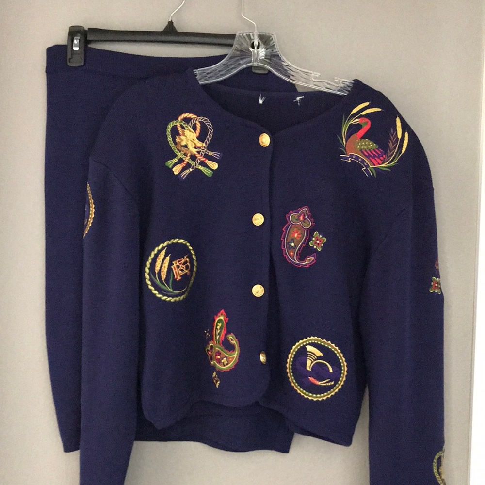 Kansai Yamamoto 100% Wool Suit